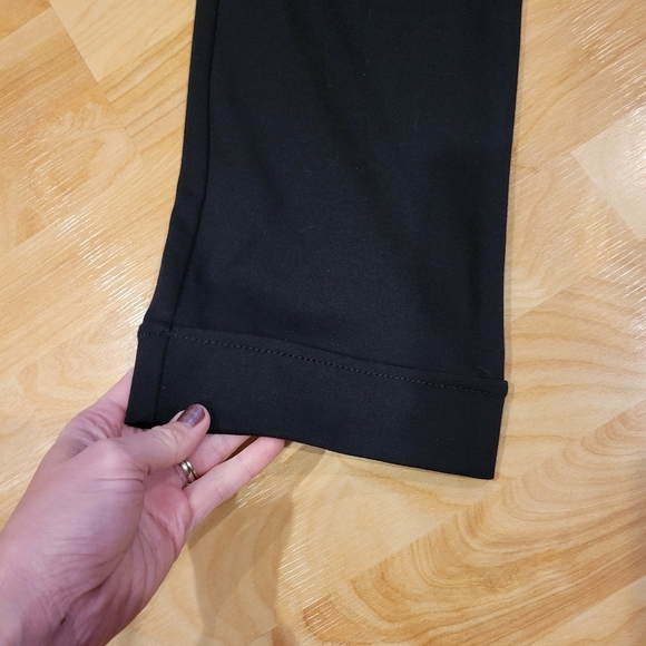 BetaBrand Dress Pant Yoga Pant Cuffed Black Size Small Petite SP - Picture 7 of 12